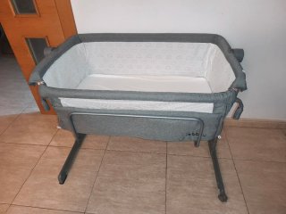 Minicuna colecho Babify Gris