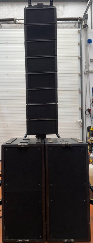 Line Array Space AR-208 + ARS218 + LABGRUPPEN