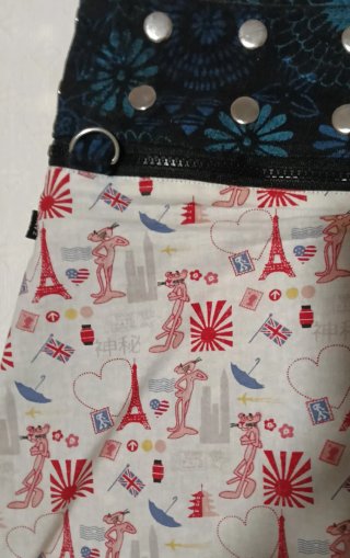 Falda y monedero estampado floral