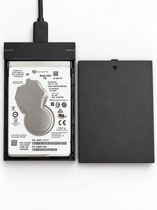 Disco Duro Seagate 1TB 2.5 SATA con Carcasa