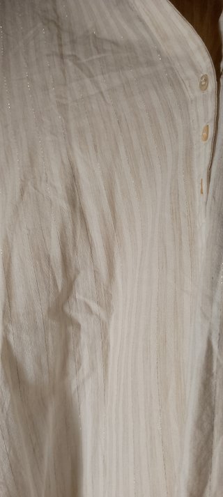 Camisa mujer beige de Massimo Dutti
