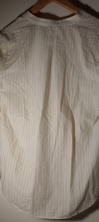 Camisa mujer beige de Massimo Dutti