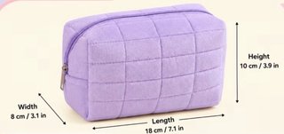 Neceser de Maquillaje de Felpa