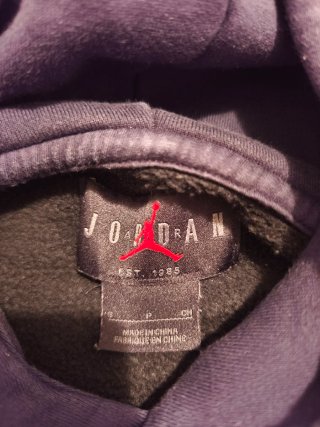 Sudadera Jordan Negra con Capucha