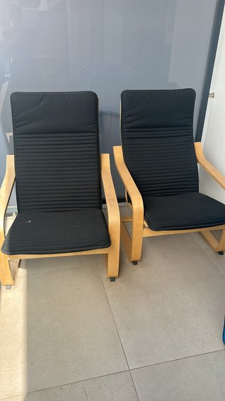 2 Sillones POÄNG IKEA