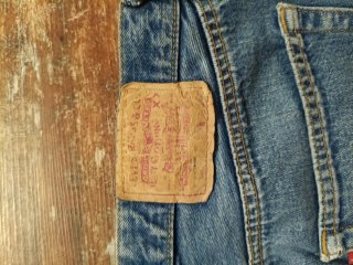 Gonna jeans Levi's vintage blu