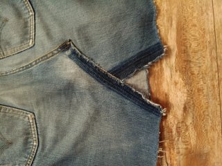 Gonna jeans Levi's vintage blu