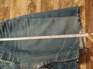 Gonna jeans Levi's vintage blu