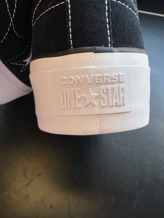 Converse Plataforma Negra