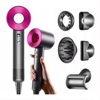Secador  Gris y Rosa