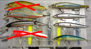 Lotes señuelos pesca jerk depredadores