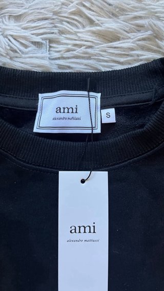 Sudadera Ami Paris Negra