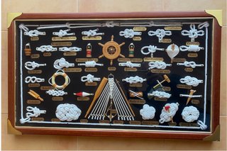 Cuadro Decorativo de Nudos Marineros
