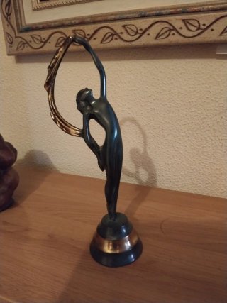 Figurita de Bronce Bailarina