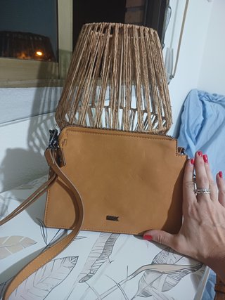 Bolso de hombro Misako marrón