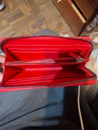 Cartera Ferrari Roja Mujer