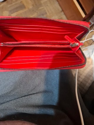 Cartera Ferrari Roja Mujer