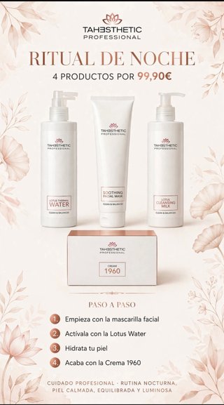 Set 4 Productos Tah3sthetic Professional