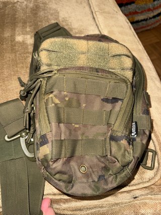 Riñonera Táctica Mil-Tec Hombro Multicam