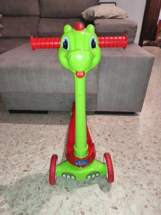 Patinete Clementoni Dragon push scooter
