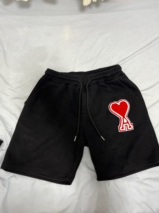 Camiseta AMI Paris Negra Talla S