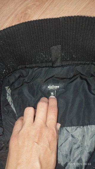 Abrigo Militar Leño Negro Talla XL