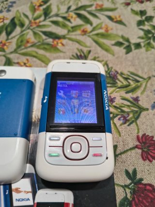 Teléfono Móvil Nokia Azul y Blanco