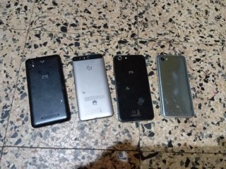 Pack 4 Móviles Huawei LG ZTE