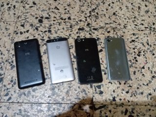 Pack 4 Móviles Huawei LG ZTE