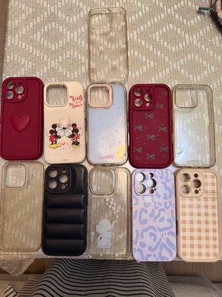 Lote de 10 Fundas para iPhone 16 Pro