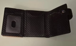 Cartera Monedero Negra