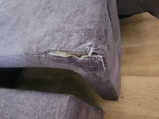 Sofá Chaise Longue Gris