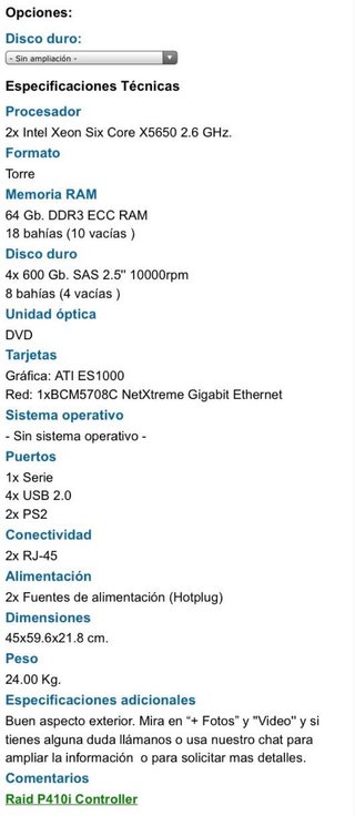 Workstation Profesional 2x Xeon 64GB RAM