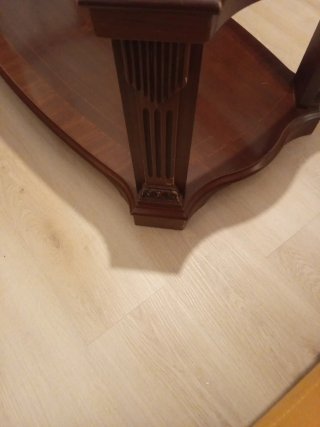 Mesa de centro madera y cristal