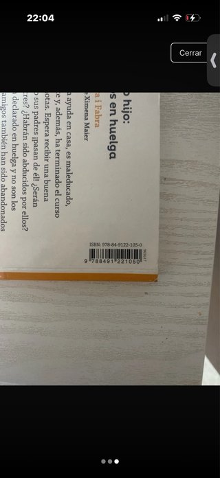 Libro “Querido hijo: estamos en huelga”