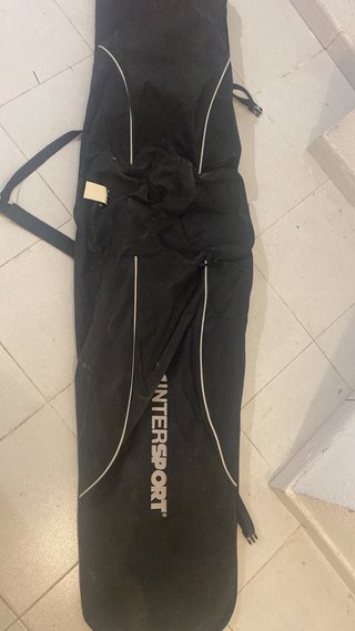Funda Tabla Snow Intersport Negra