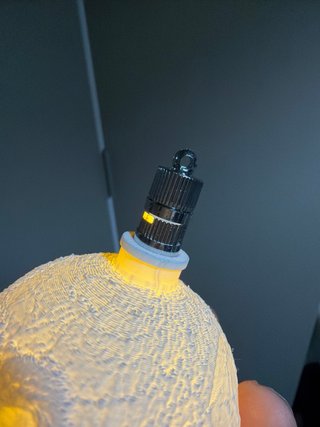 Bola de Navidad Personalizada con Luz