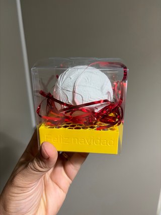 Bola de Navidad Personalizada con Luz