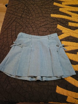Falda corta plisada Zara niña Talla 8