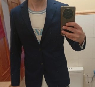 Americana Álvaro Moreno Talla M Azul