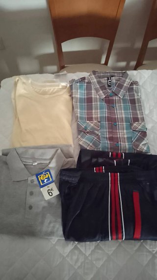 Lote Ropa Hombre Talla XL (4 prendas)