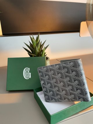 Cartera moderna Negra y Gris