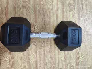 Mancuerna Hexagonal 15 kg