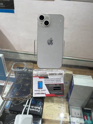 iPhone 14 128GB batería 80% Blanco
