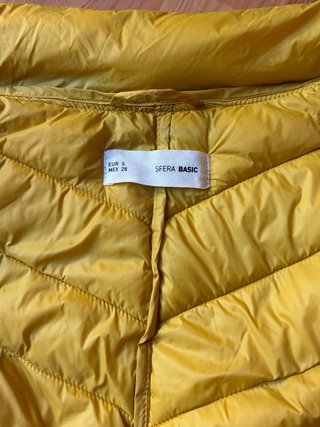 Chaqueta Sfera Amarilla Talla S