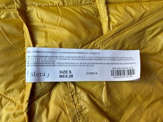 Chaqueta Sfera Amarilla Talla S