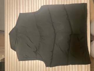 Chaleco acolchado STWD Pull&Bear Negro