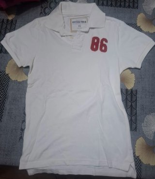 Polo Blanco Talla XS