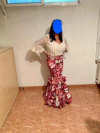 Traje Flamenco Talla Única