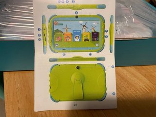 Tablet infantil 7” WiFi con funda protectora nueva
